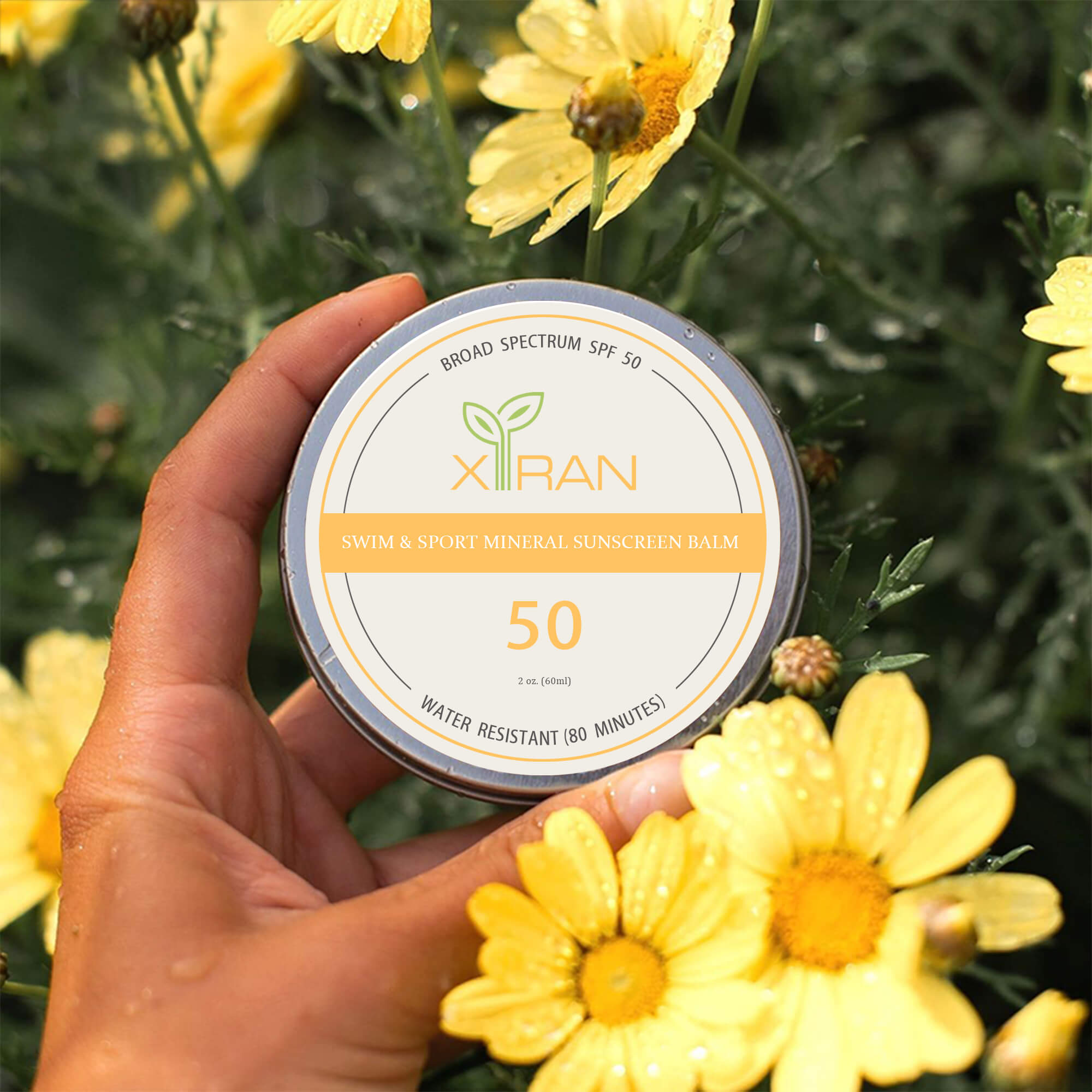 Made from a mineral blend of Zinc oxide and botanical ingredients